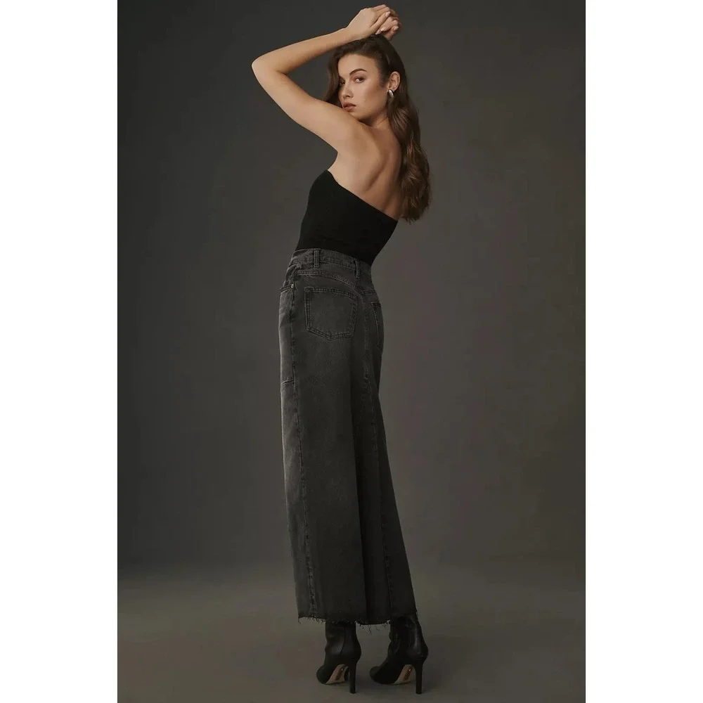 Reformation Tazz Maxi Denim Skirt - Picture 3 of 10